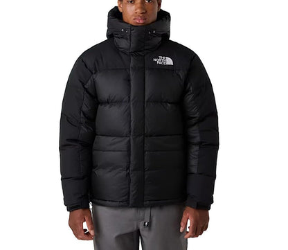 The North Face Padded Jacket with Hood, Waterproof Winter Parka in Black, Insulated Down, Zipper Closure