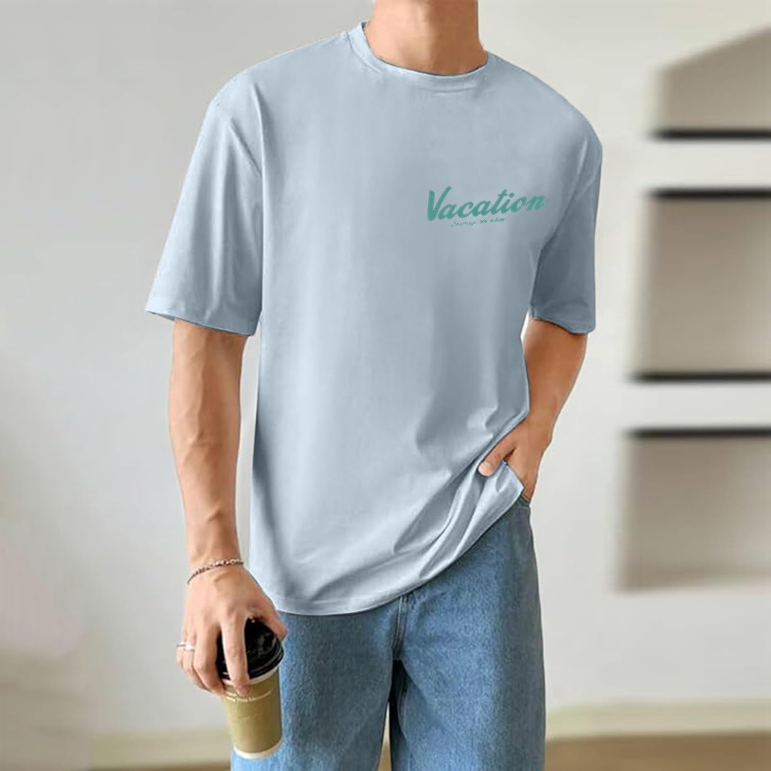 Independence Day bluey t-Shirt Cotton t-Shirts for Men Plain White Tshirt t Shirts for Men UK Mens Burgundy t Shirt Clothes Mens Gift Men idea Blue t Shirts for Men Design Your