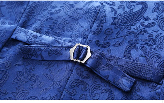 Jacquard Suit Men Clothing Wedding Party 2Piece Set Blazers Jacket And Pants