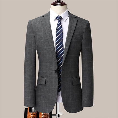 Men's 5XL (Suit Jacket + Pants) Clothing a Variety of Styles to Choose from Italian Slim Dress Wedding Men's 2-Piece Suit (Color : D, Size : 4XL Code)