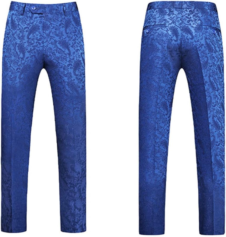 Jacquard Suit Men Clothing Wedding Party 2Piece Set Blazers Jacket And Pants