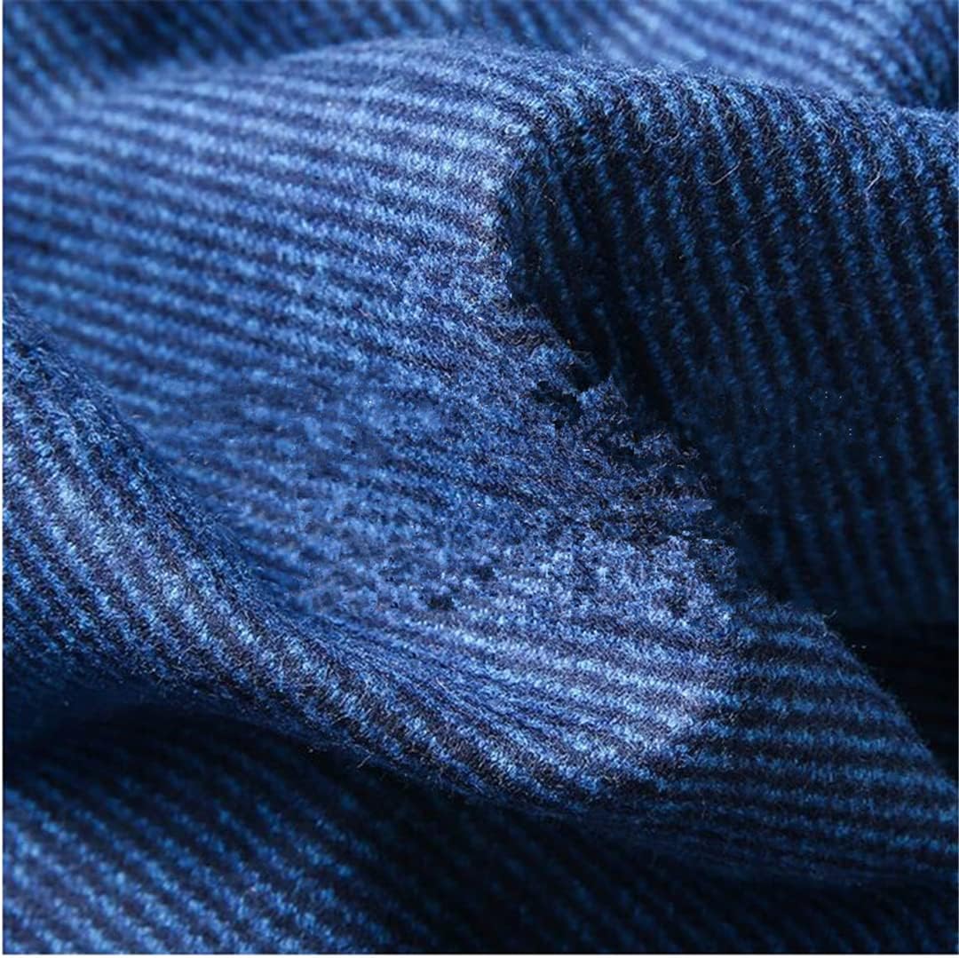 Vogrtcc Men Business Suit Fashion Single-Breasted Male Striped Blazers and Pants Casual Clothes