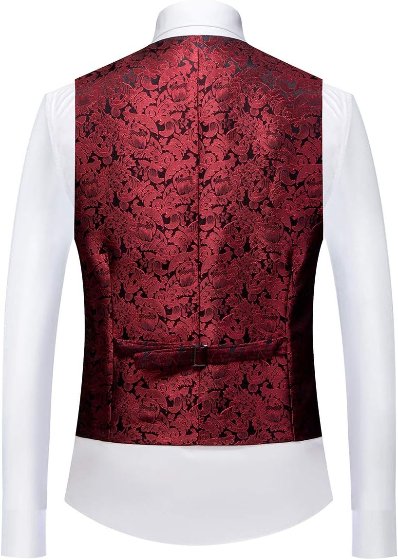 Men's Suits 3 Pieces Wedding Formal Business Shawl Collar Wedding Jacquard Dress Tuxedo Jacket Vest and Trouser